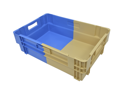 Caja de Plástico AEB6419110-034250 (600x400x183 mm)