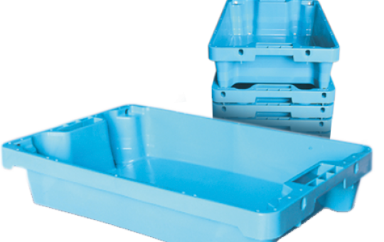 Caja de Plástico Pesca PE6412111-019030 (600x400x125 mm)