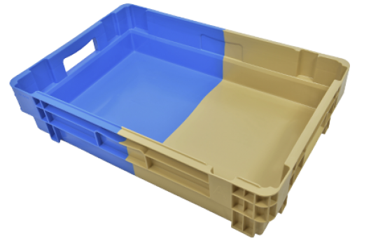 Caja de Plástico AEB6414110-034250 (600x400x143 mm)