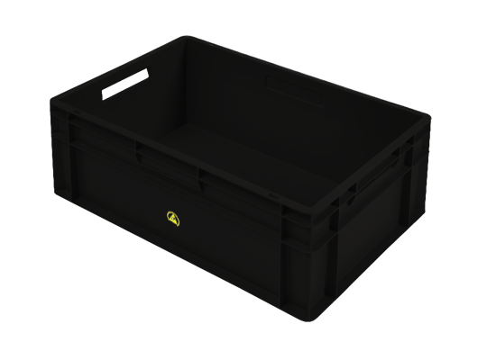 Caja de plástico E6424110-034011 (600x400x240 mm)