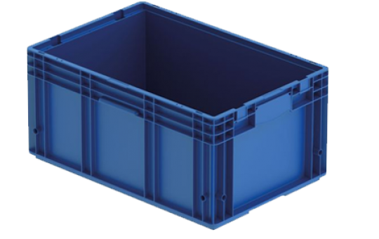 Caja de Plástico RL-KLT6280-206450 (600x400x280mm.)