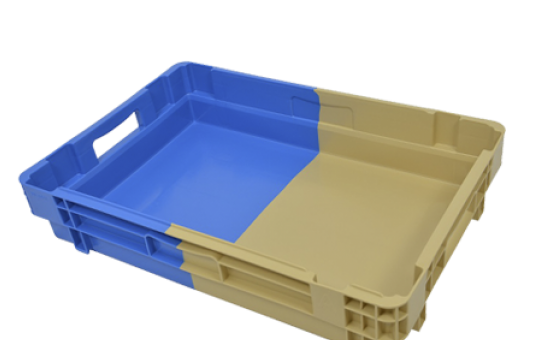 Caja de Plástico AEB6412110-034250 (600x400x123 mm)