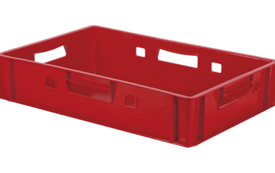 Caja de Plástico E1-274080 (600x400x125mm)