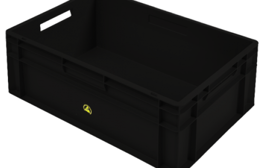 Caja de plástico E6424110-034011 (600x400x240 mm)