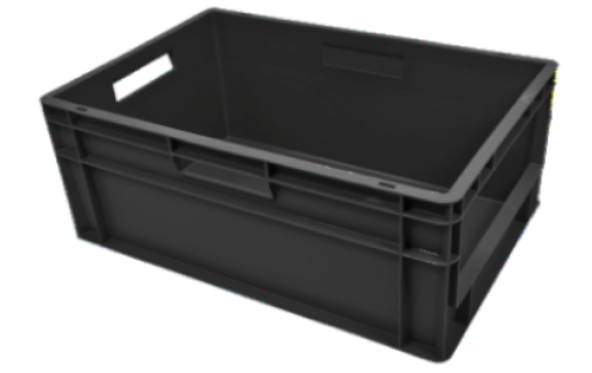 Caja de Plástico E6424120-034011 (600x400x240mm)