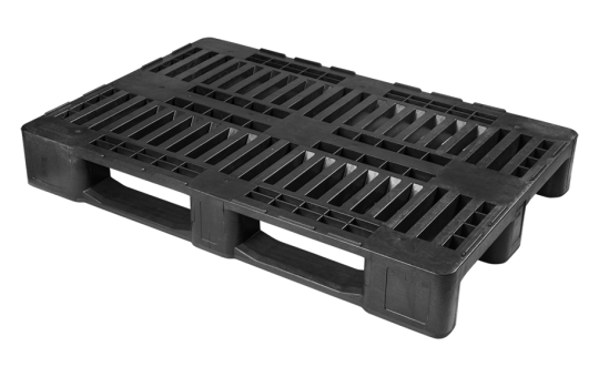 Palet de plàstic H1-07274011 (1200x800x160mm)