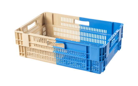 Caja de Plástico AEB6419000-034250 (600x400x187 mm)